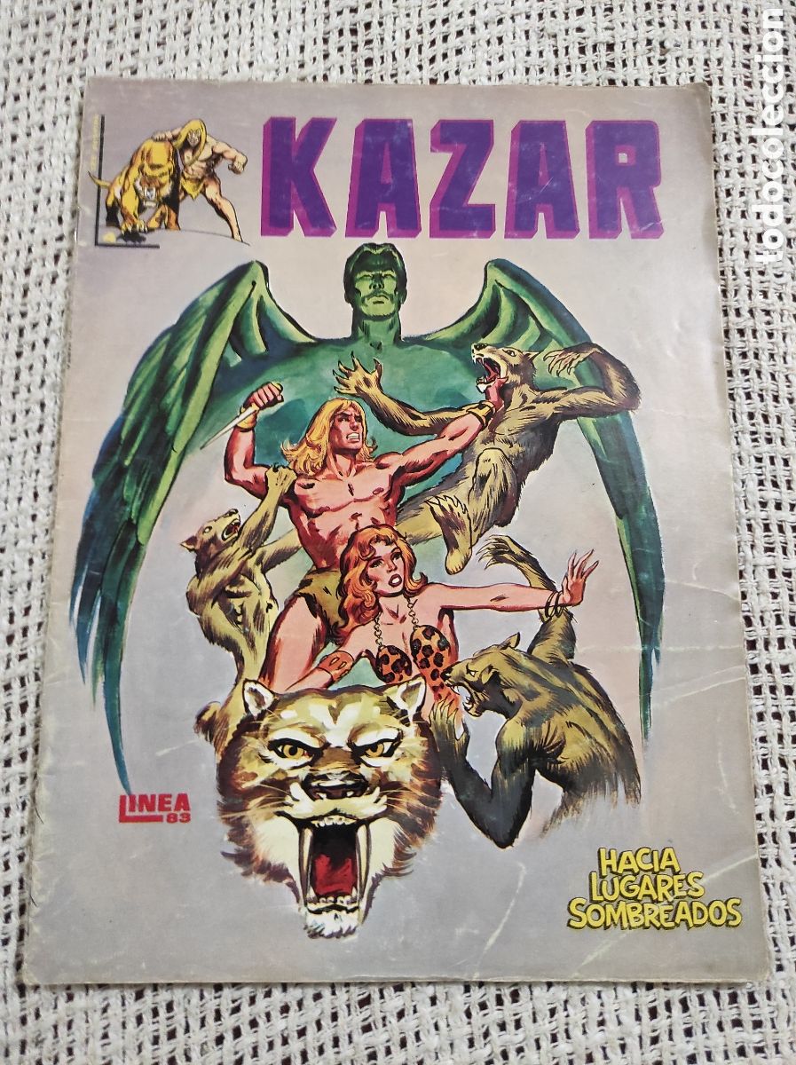 C&oacute;mics: KAZAR N&ordm; 4 - EDITA : EDICIONES SURCO - LINEA 83 - Foto 1