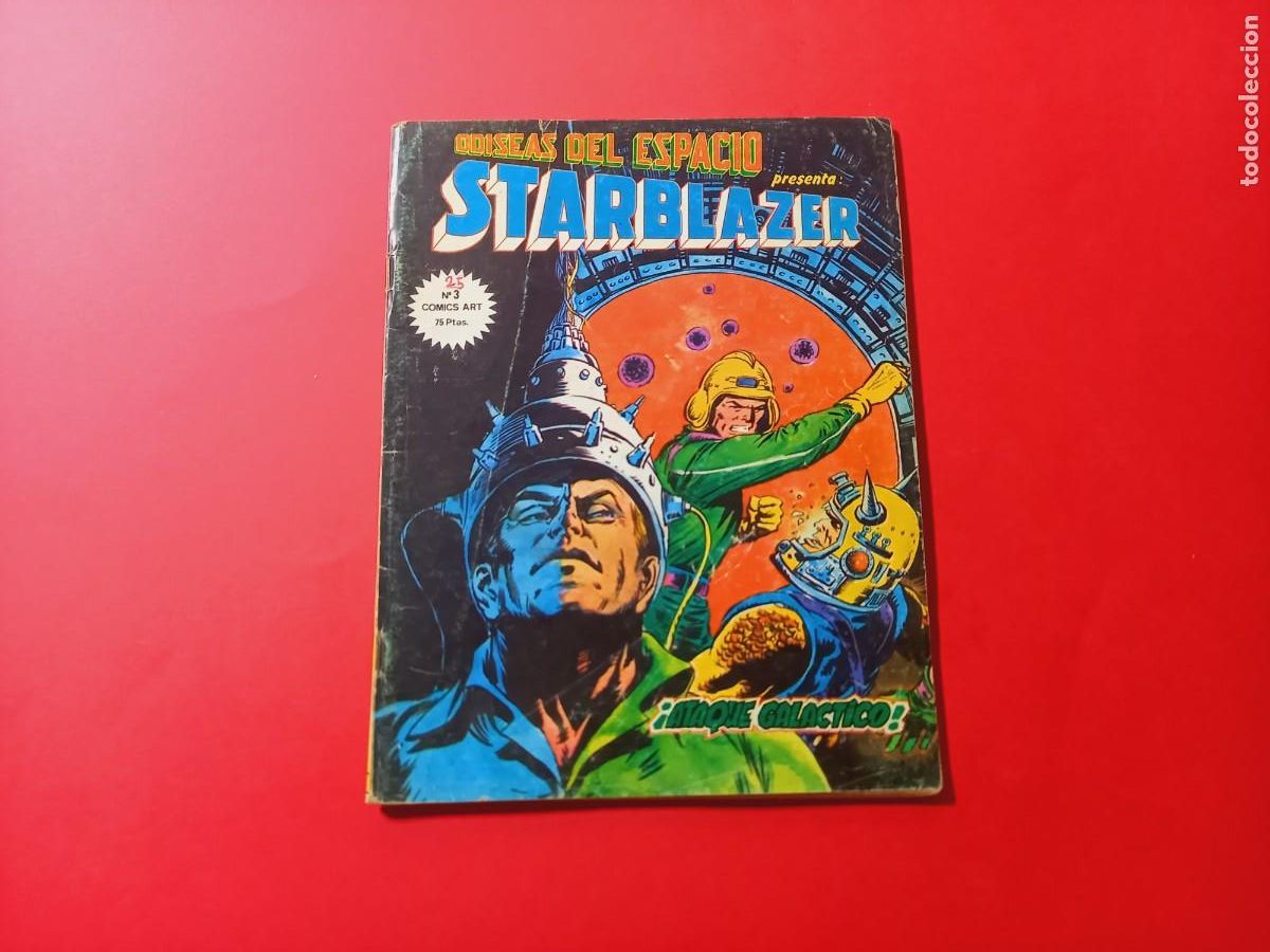 C&oacute;mics: Starblazer N&ordm; 3 Odiseas del Espacio Ediciones Vertice Ref C7 - Foto 1
