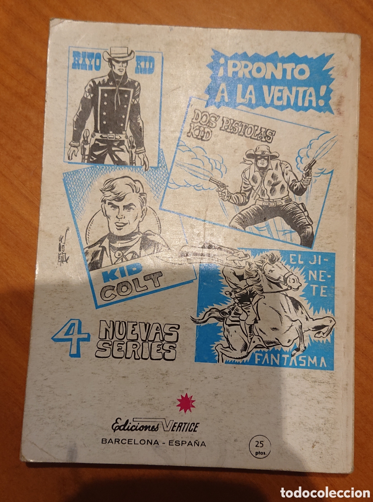 C&oacute;mics: V&eacute;rtice Dan Defensor, taco, n&uacute;mero 22, original - Foto 2