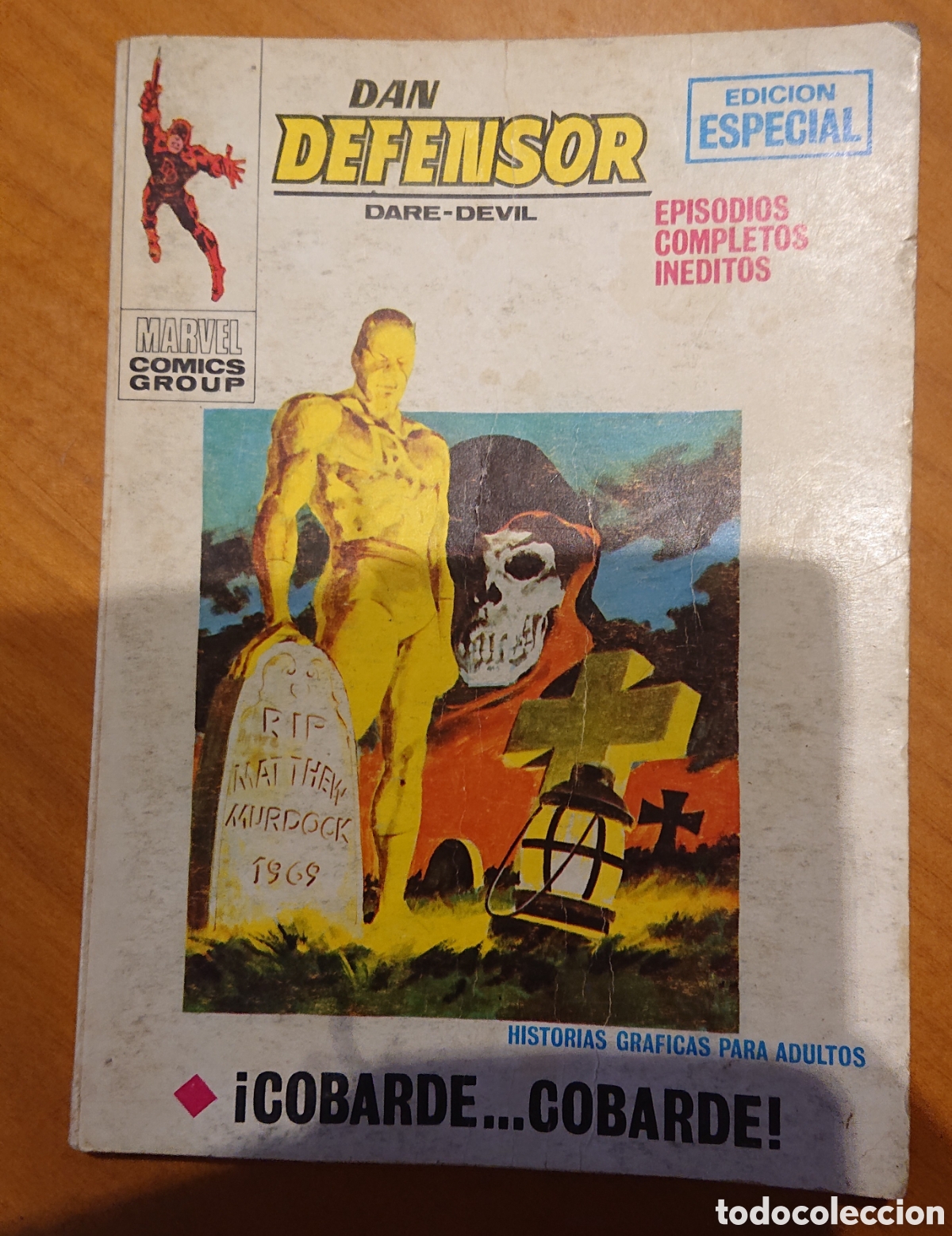 C&oacute;mics: V&eacute;rtice Dan Defensor, taco, n&uacute;mero 22, original - Foto 1