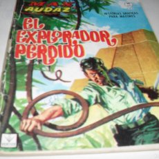 Cómics: MAX AUDAZ 14 EL EXPLORADOR PERDIDO,VERTICE,1964.CON PORTADA DE FLORENCI CLAVE. Lote 402939164