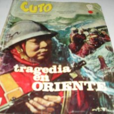 Cómics: CUTO 6 TRAGEDIA EN ORIENTE,VERTICE,1964.CON PORTADA DE JESUS BLASCO. Lote 402939934