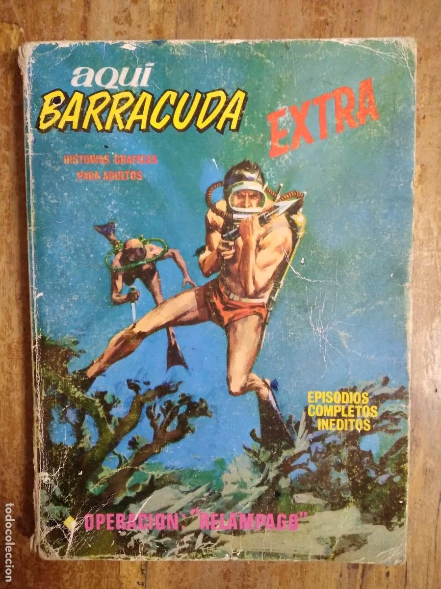 C&oacute;mics: AQUI BARRACUDA EXTRA - VERTICE- VOLUMEN 1 - NUMERO 6 - - Foto 1