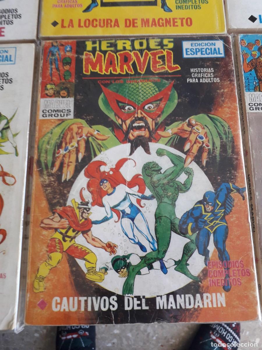 C&oacute;mics: HEROES MARVEL 11 COMICS VERTICE - Foto 4