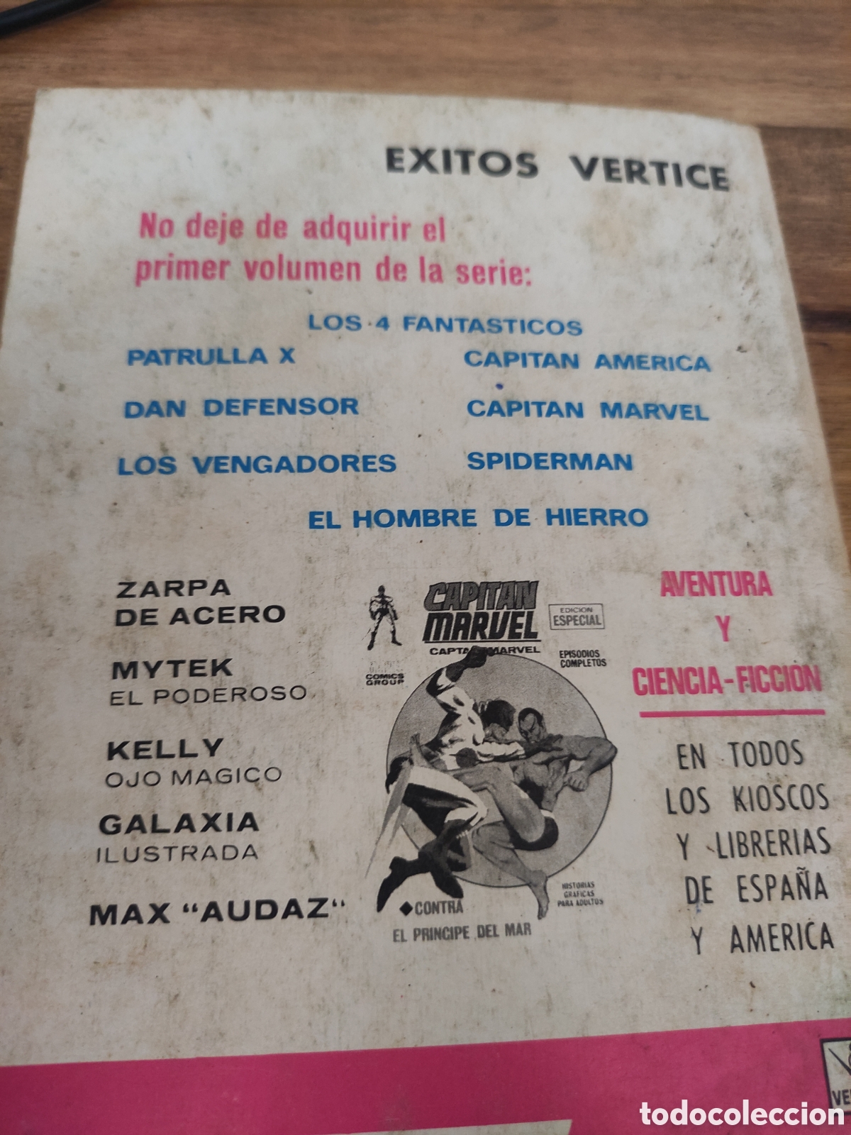 C&oacute;mics: SELECCION VERTICE DE AVENTURAS, N&deg; 35 ,1970 - Foto 2