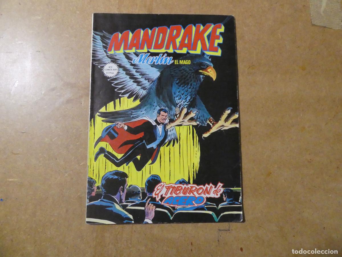 C&oacute;mics: mandrake n&ordm; 8 - merl&iacute;n, el mago - - Foto 1