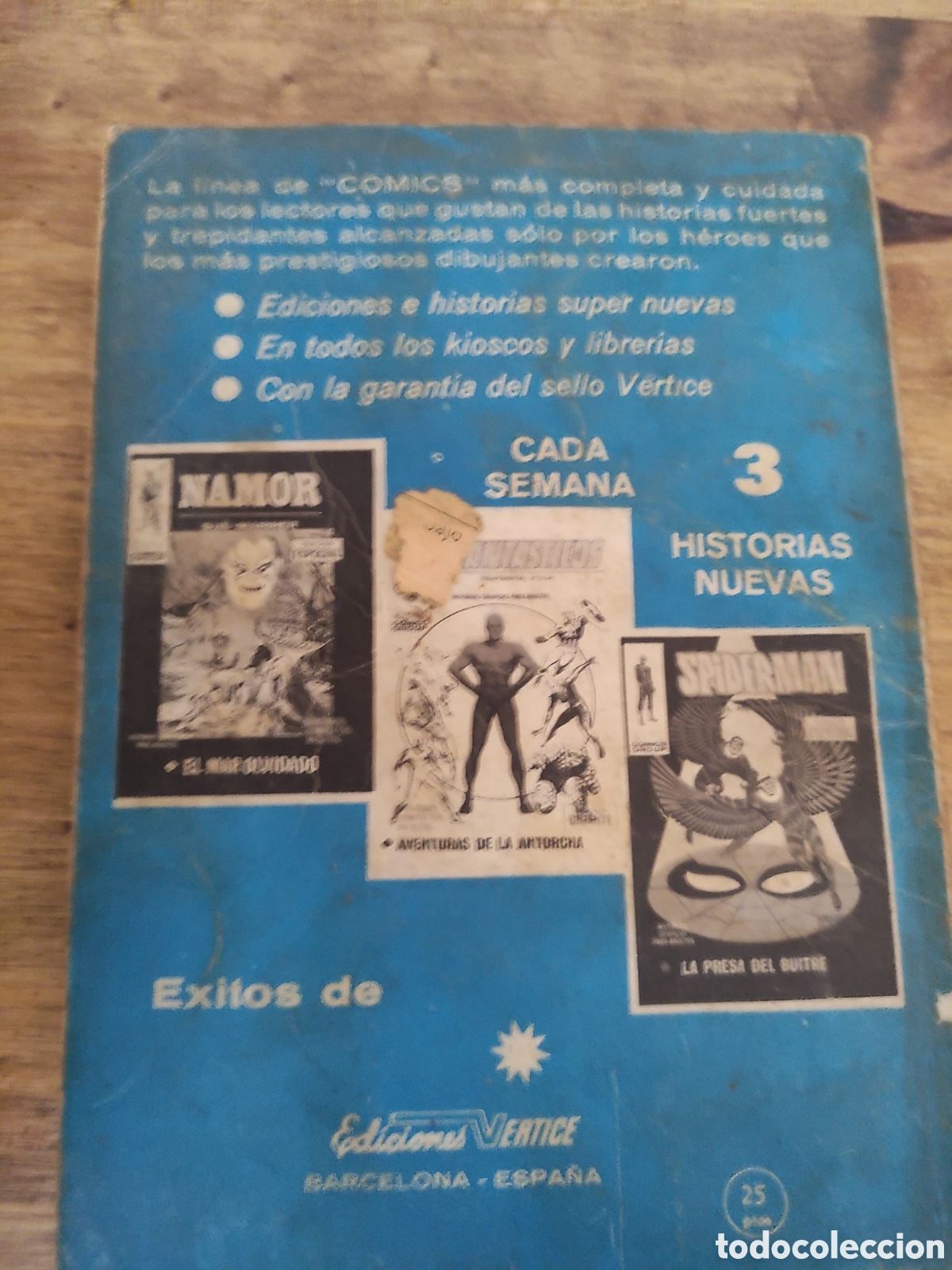 C&oacute;mics: CORONEL FURIA N&deg; 15 EDICIONES VERTICE - Foto 2
