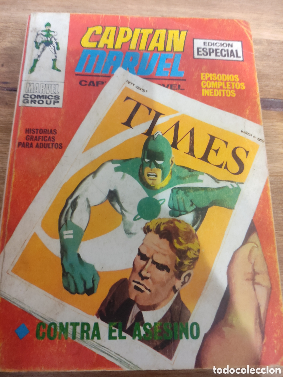 C&oacute;mics: CAPITAN MARVEL N&deg; 5 , CONTRA EL ASESINO - Foto 1