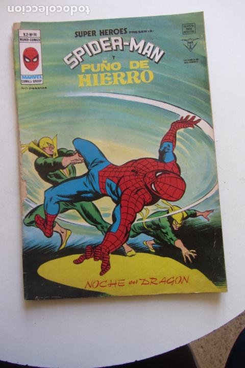 super heroes -- nº 90 spiderman y puño de hierr - Comprar Comics Super  Héroes editorial Vértice no todocoleccion