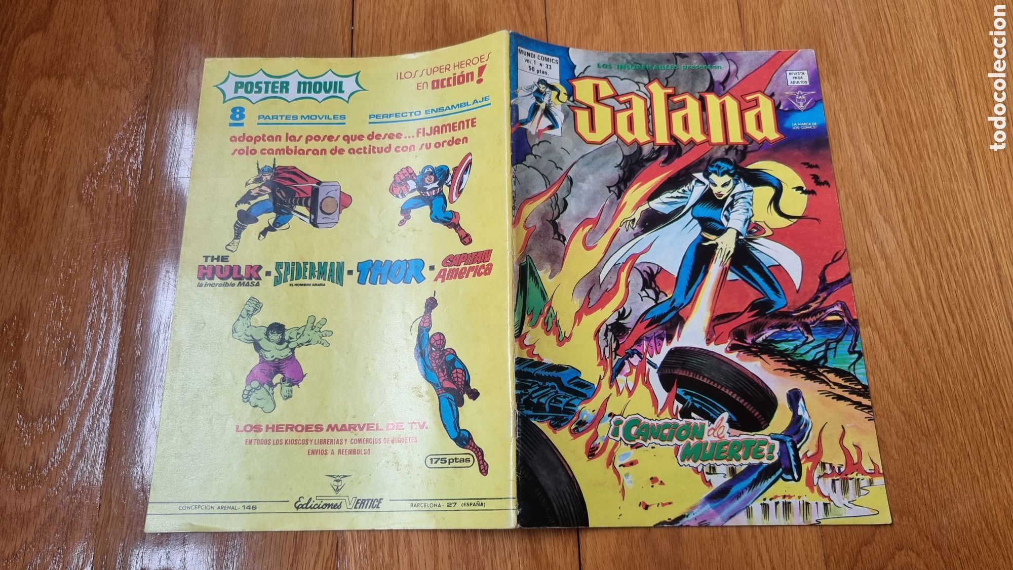 C&oacute;mics: Los Insuperables (vol 1) 33 - Satana - Foto 2