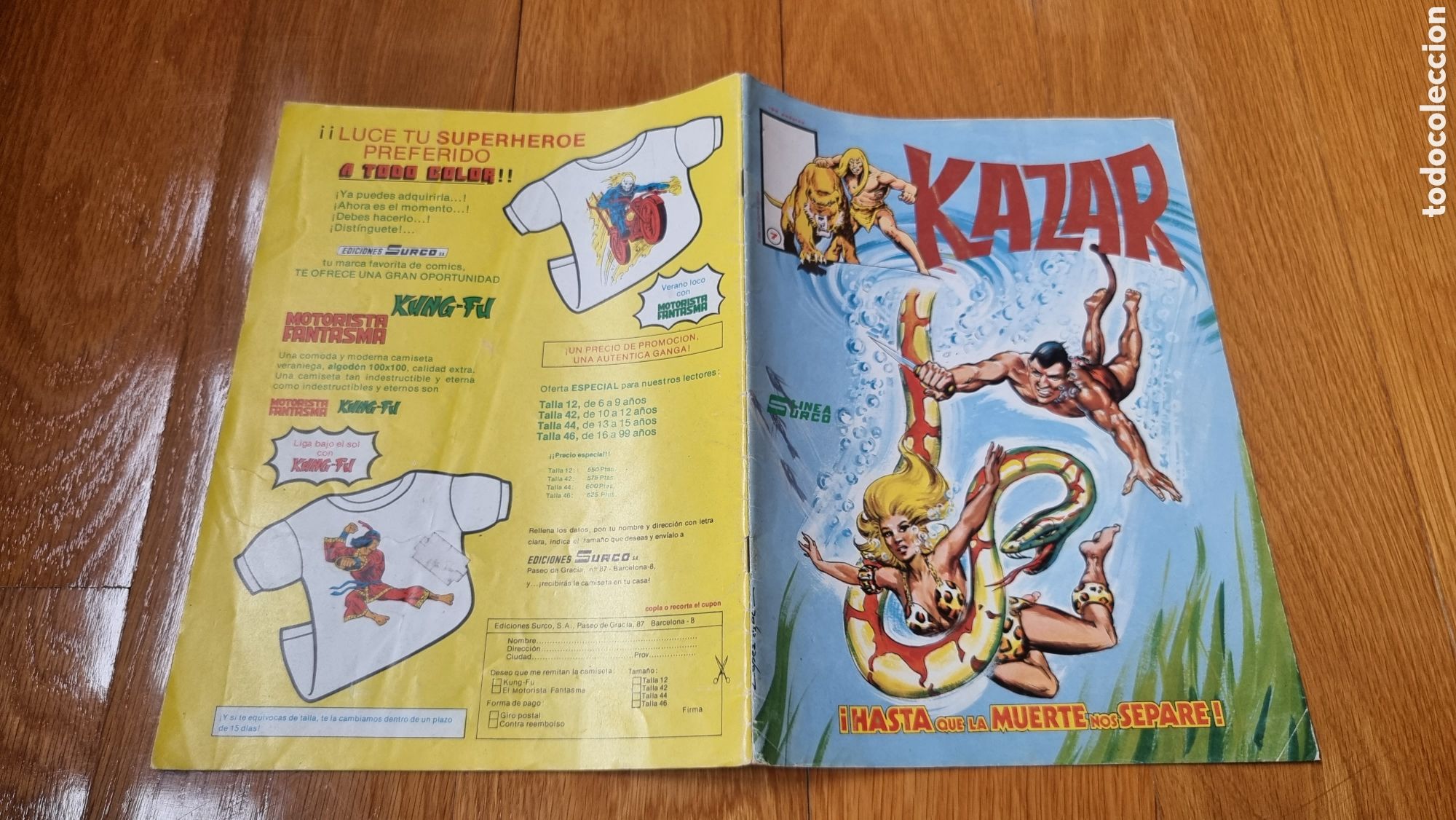 C&oacute;mics: Kazar 1 al 10 (completa) - L&iacute;nea 83 (Surco) - Foto 11