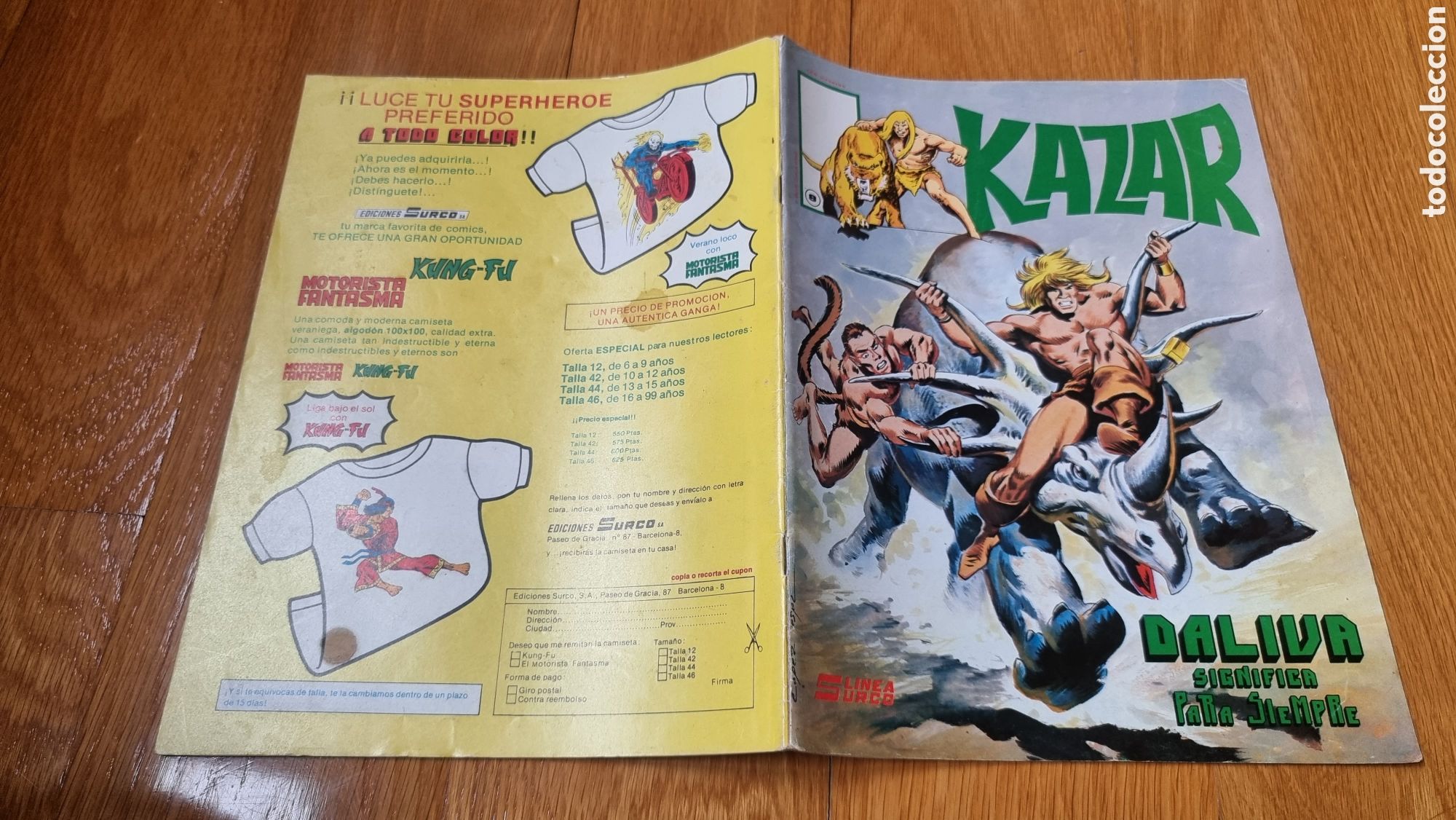 C&oacute;mics: Kazar 1 al 10 (completa) - L&iacute;nea 83 (Surco) - Foto 14
