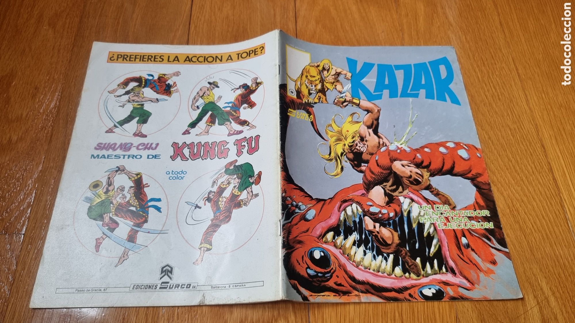 C&oacute;mics: Kazar 1 al 10 (completa) - L&iacute;nea 83 (Surco) - Foto 16
