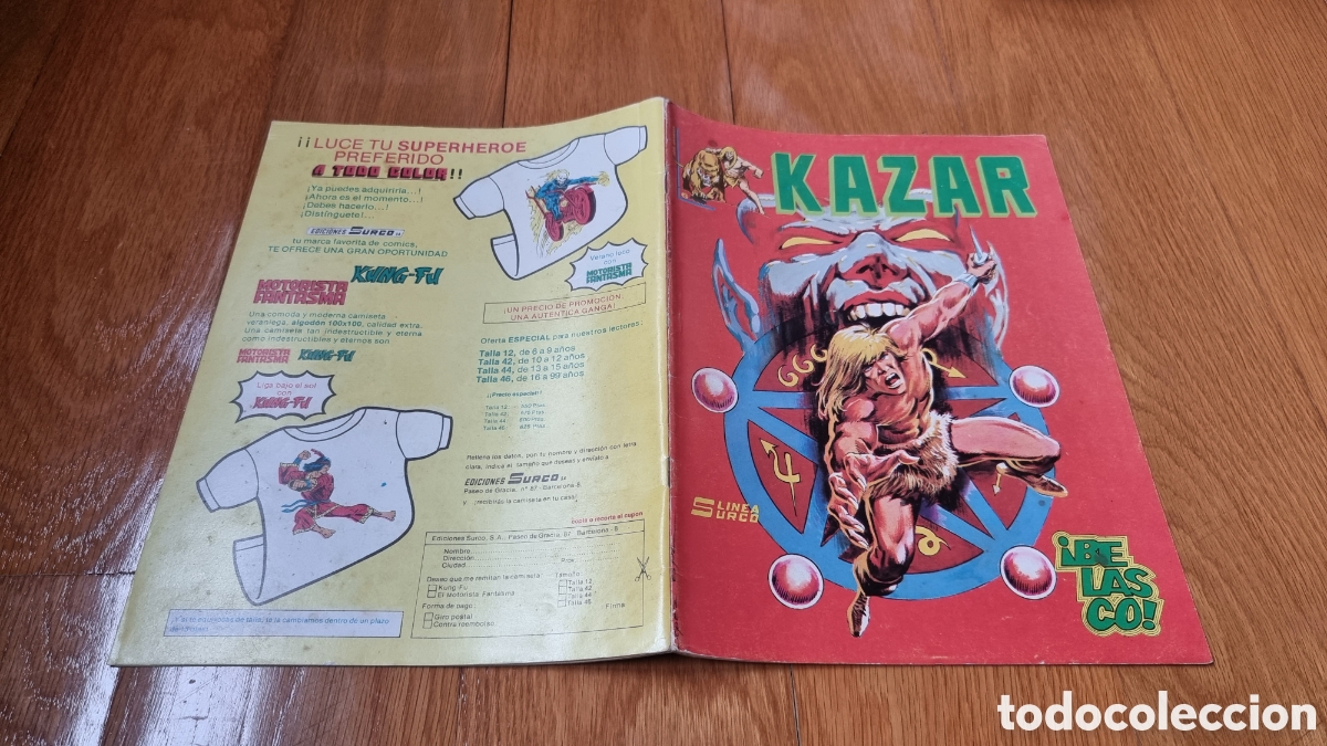 C&oacute;mics: Kazar 1 al 10 (completa) - L&iacute;nea 83 (Surco) - Foto 9