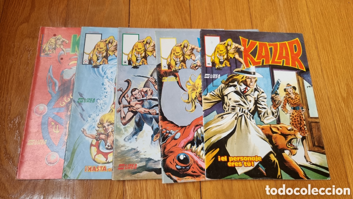 C&oacute;mics: Kazar 1 al 10 (completa) - L&iacute;nea 83 (Surco) - Foto 8