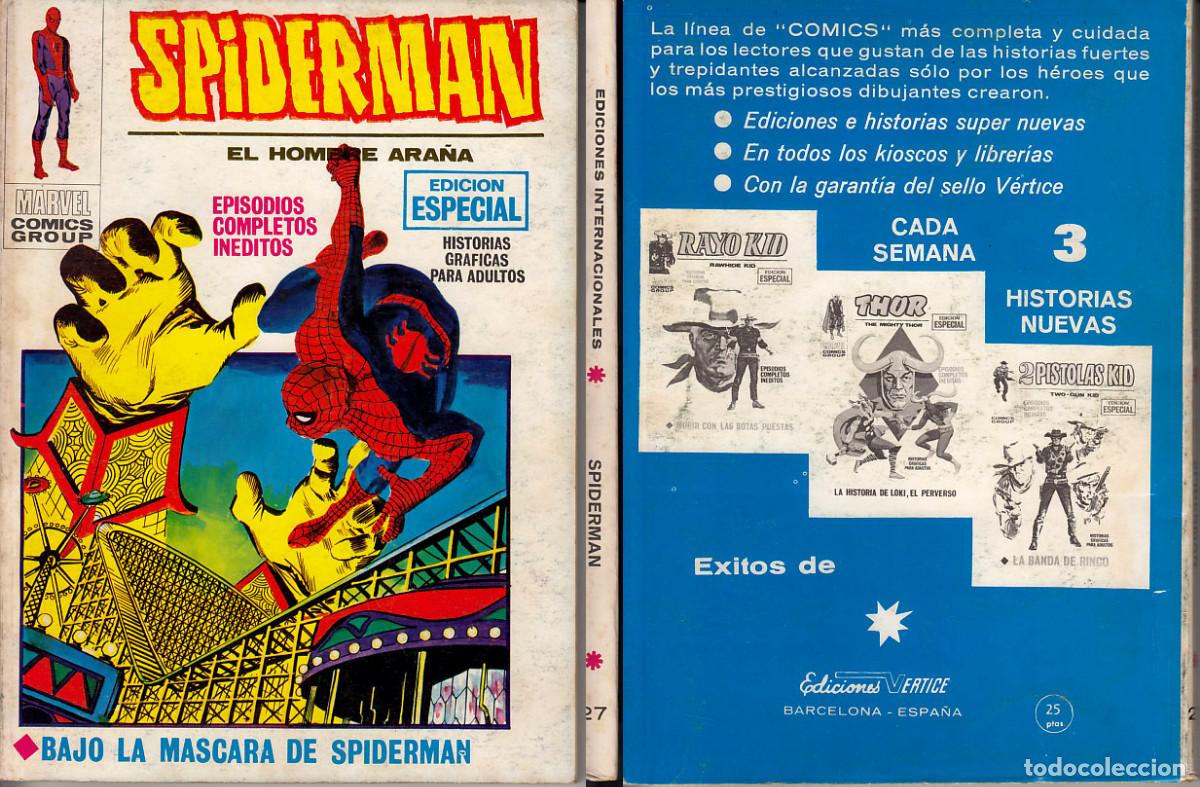 C&oacute;mics: Vertice V1 Spiderman 27 - Foto 1