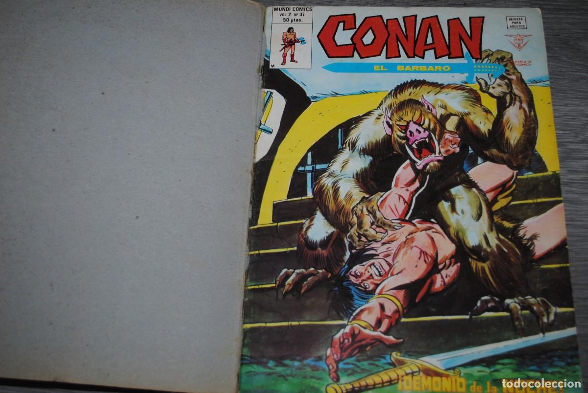 C&oacute;mics: COMIC CONAN RETAPADO - N&ordm; 37, 38, 39, 40 Y 43-EDICIONES VERTICE - Foto 2