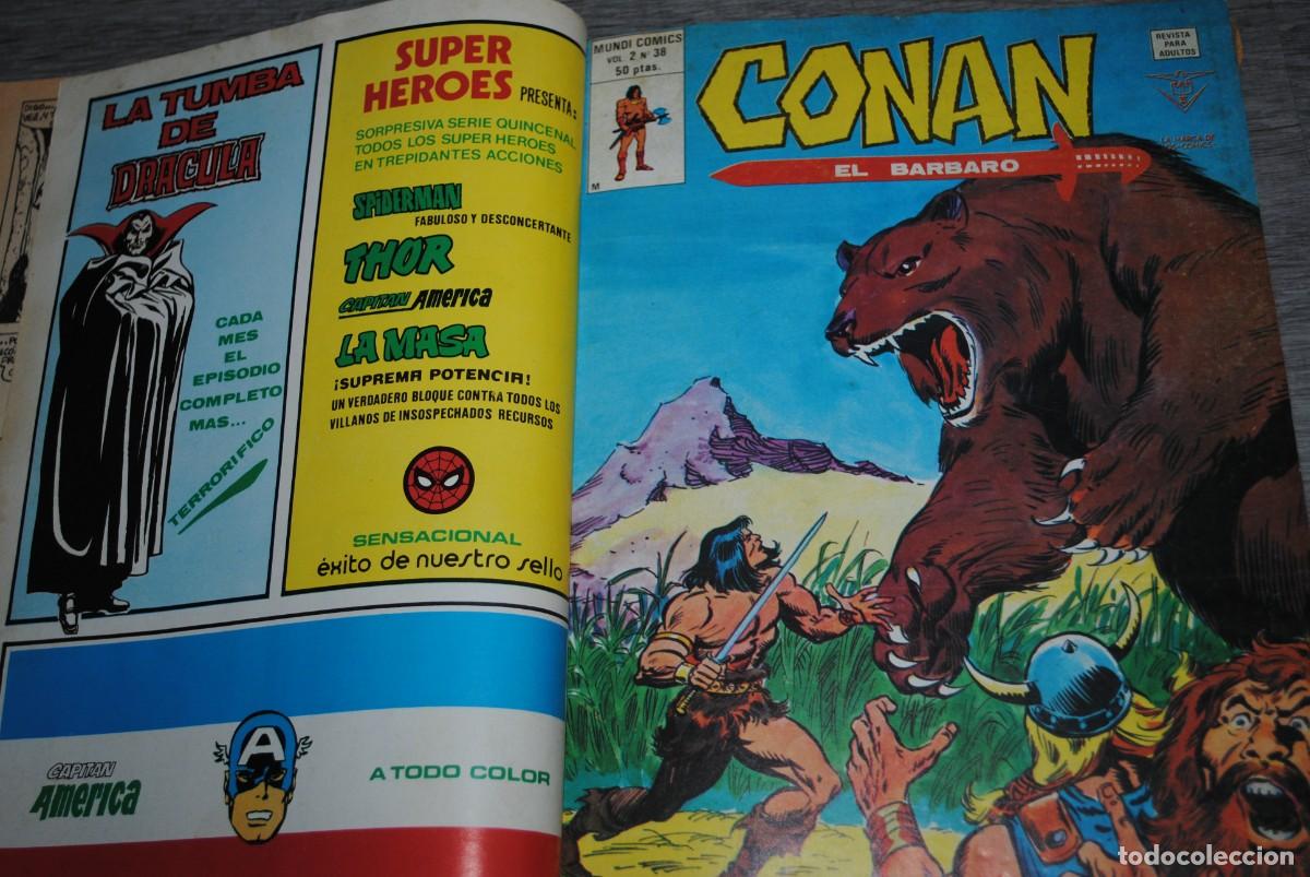 C&oacute;mics: COMIC CONAN RETAPADO - N&ordm; 37, 38, 39, 40 Y 43-EDICIONES VERTICE - Foto 3
