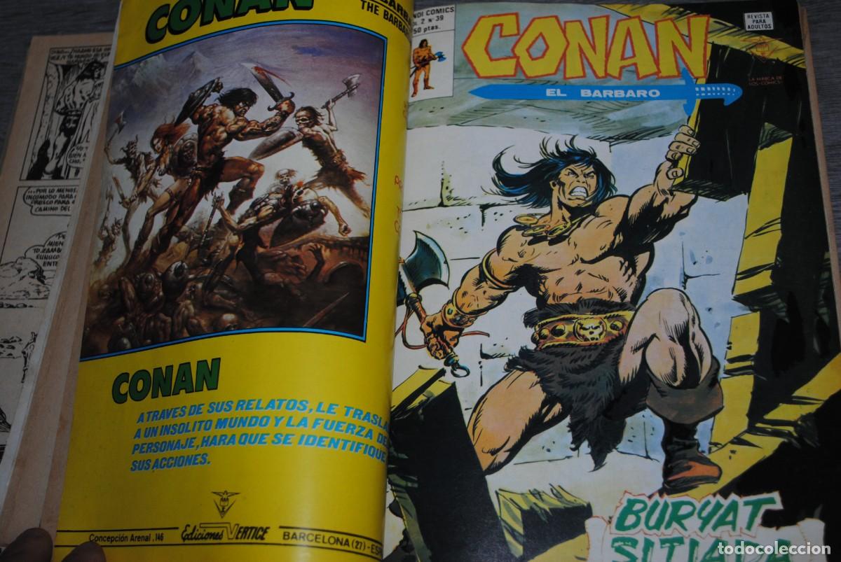 C&oacute;mics: COMIC CONAN RETAPADO - N&ordm; 37, 38, 39, 40 Y 43-EDICIONES VERTICE - Foto 4