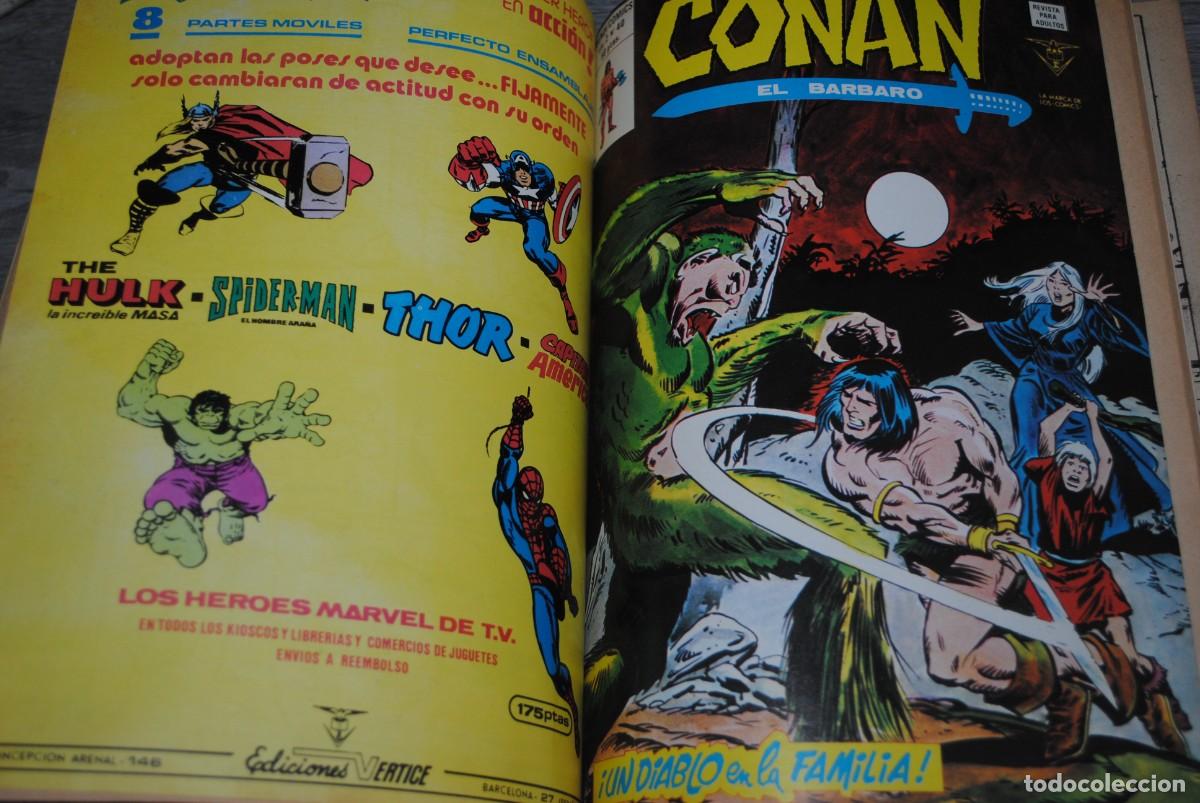 C&oacute;mics: COMIC CONAN RETAPADO - N&ordm; 37, 38, 39, 40 Y 43-EDICIONES VERTICE - Foto 5