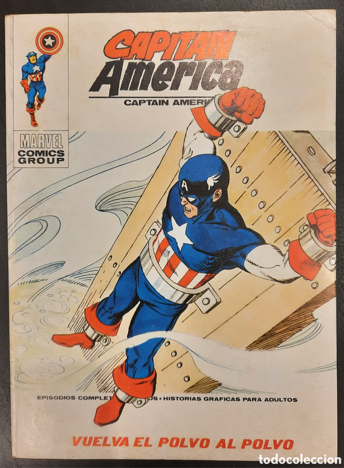 C&oacute;mics: CAPIT&Aacute;N AM&Eacute;RICA VOL.I N&deg;34 (V&Eacute;RTICE) - Foto 1