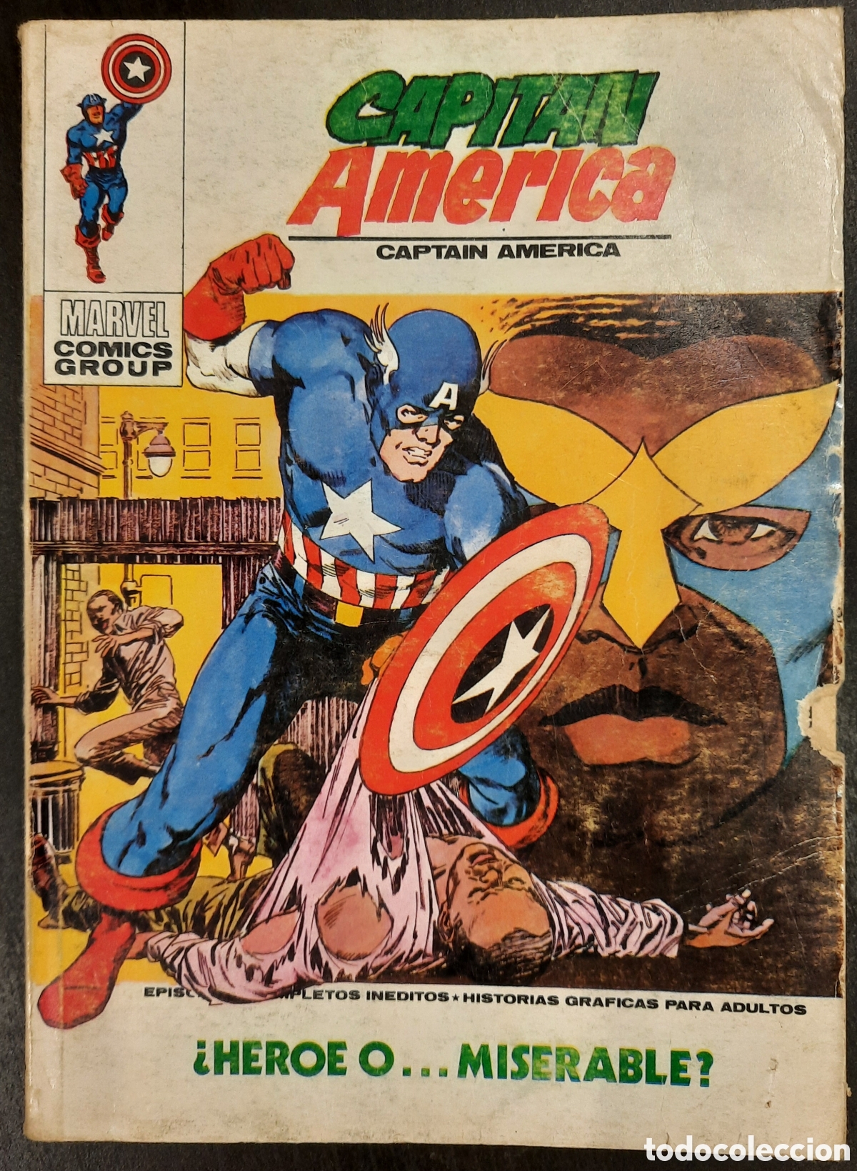 C&oacute;mics: CAPIT&Aacute;N AM&Eacute;RICA VOL.I N&deg;27 (V&Eacute;RTICE) - Foto 1