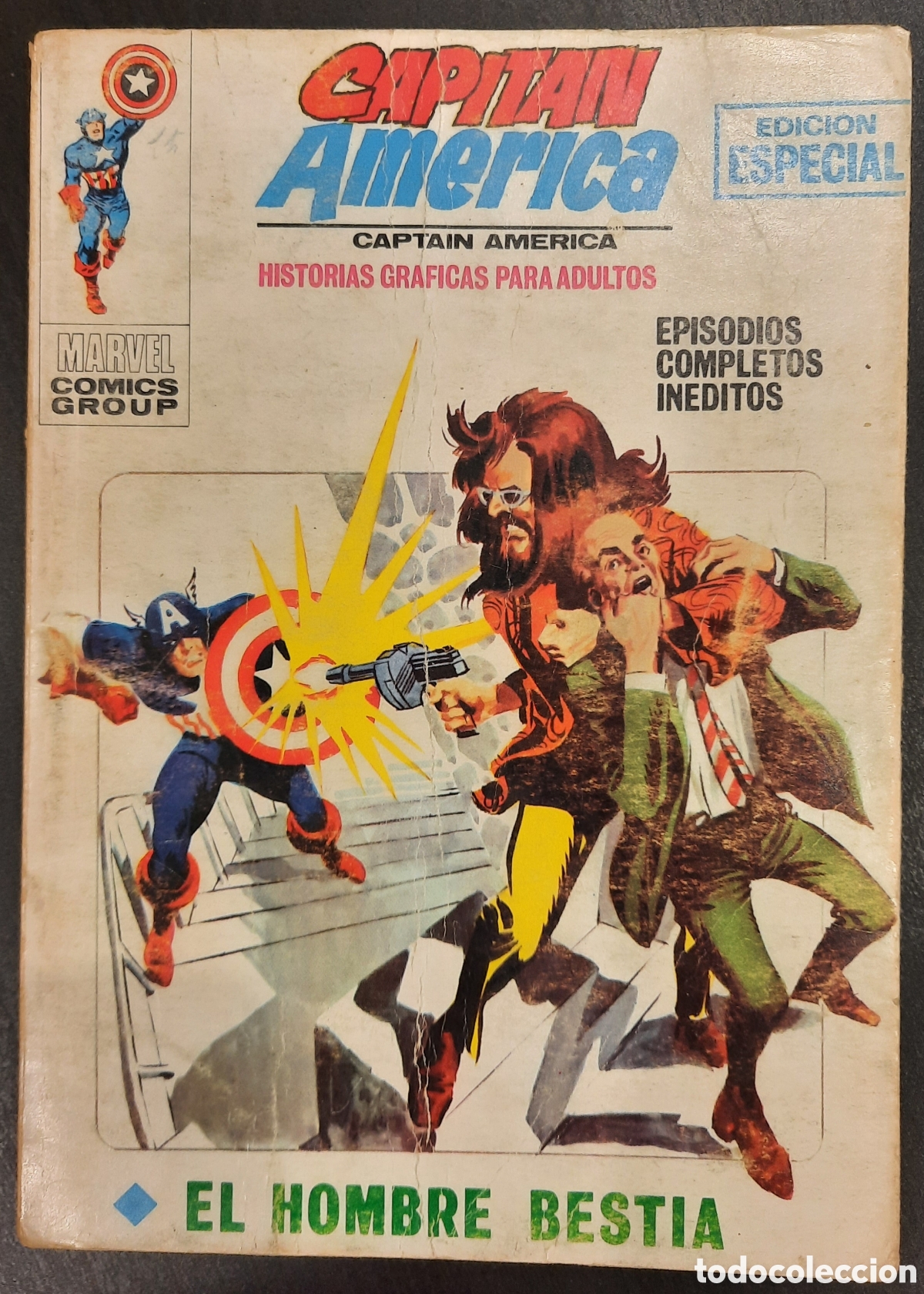 C&oacute;mics: CAPIT&Aacute;N AM&Eacute;RICA VOL.I N&deg;8 (V&Eacute;RTICE) - Foto 1