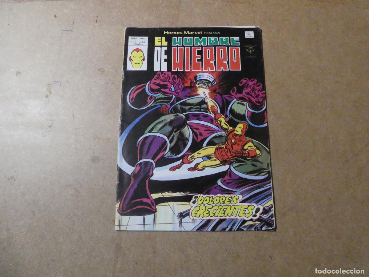 C&oacute;mics: h&eacute;roes marvel n&ordm; 62, vertice volumen 2 - Foto 1