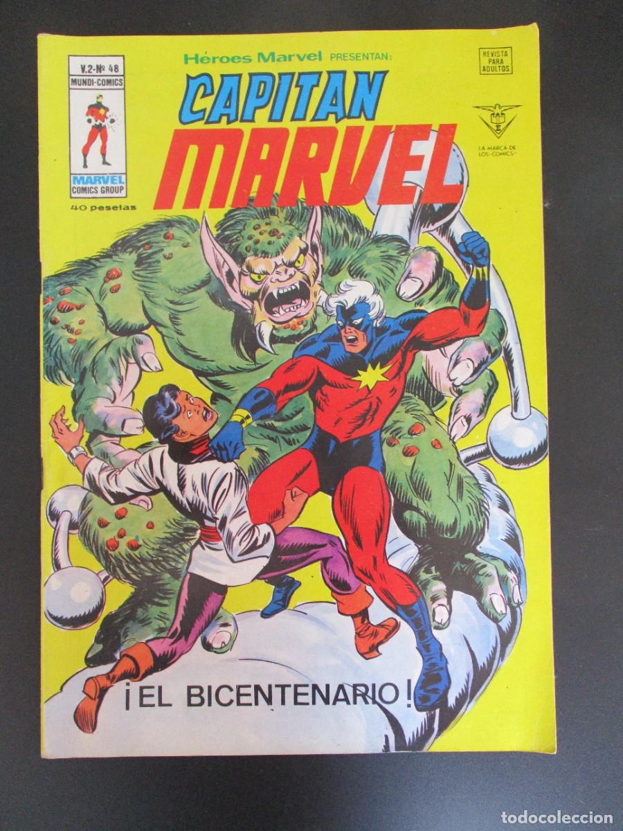 C&oacute;mics: HEROES MARVEL (1975, VERTICE) -V.2- 48 &middot; I-1979 &middot; CAPITAN MARVEL - Foto 1