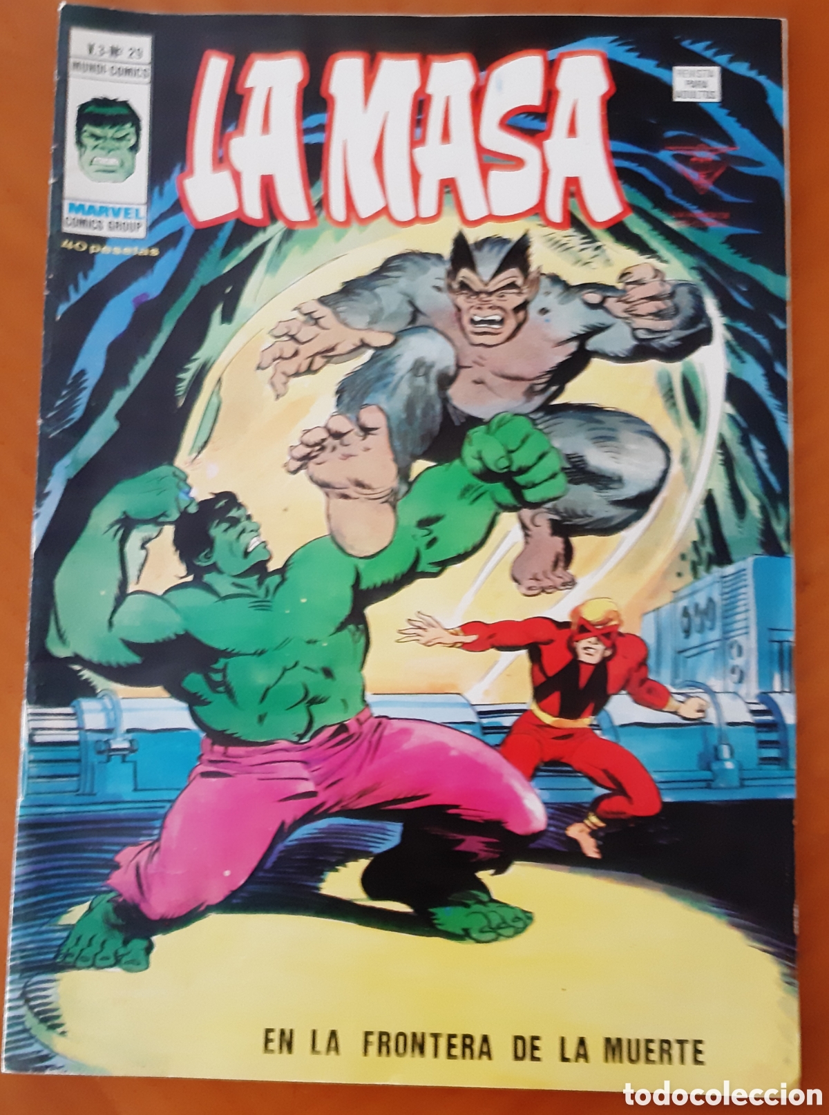 C&oacute;mics: C&oacute;mic V&eacute;rtice, Marvel. La Masa. A&ntilde;o 1978 - Foto 1