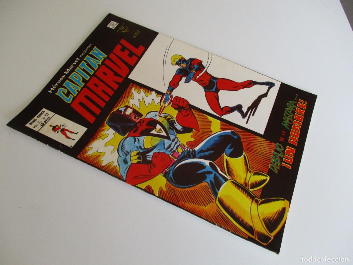 C&oacute;mics: HEROES MARVEL (1975, VERTICE) -V.2- 57 &middot; I-1980 &middot; CAPITAN MARVEL - Foto 2