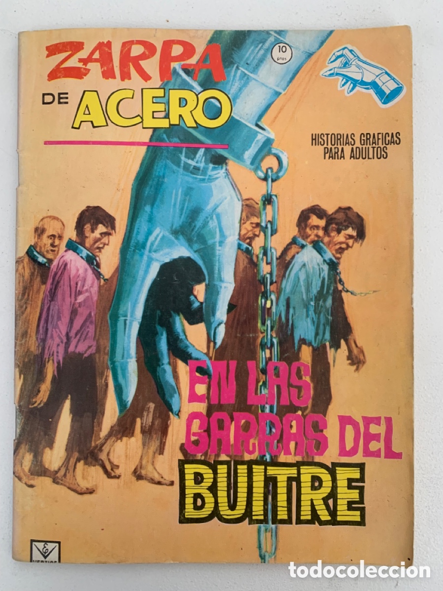 C&oacute;mics: Zarpa de acero n&uacute;mero 19. En las garras del buitre. - Foto 1