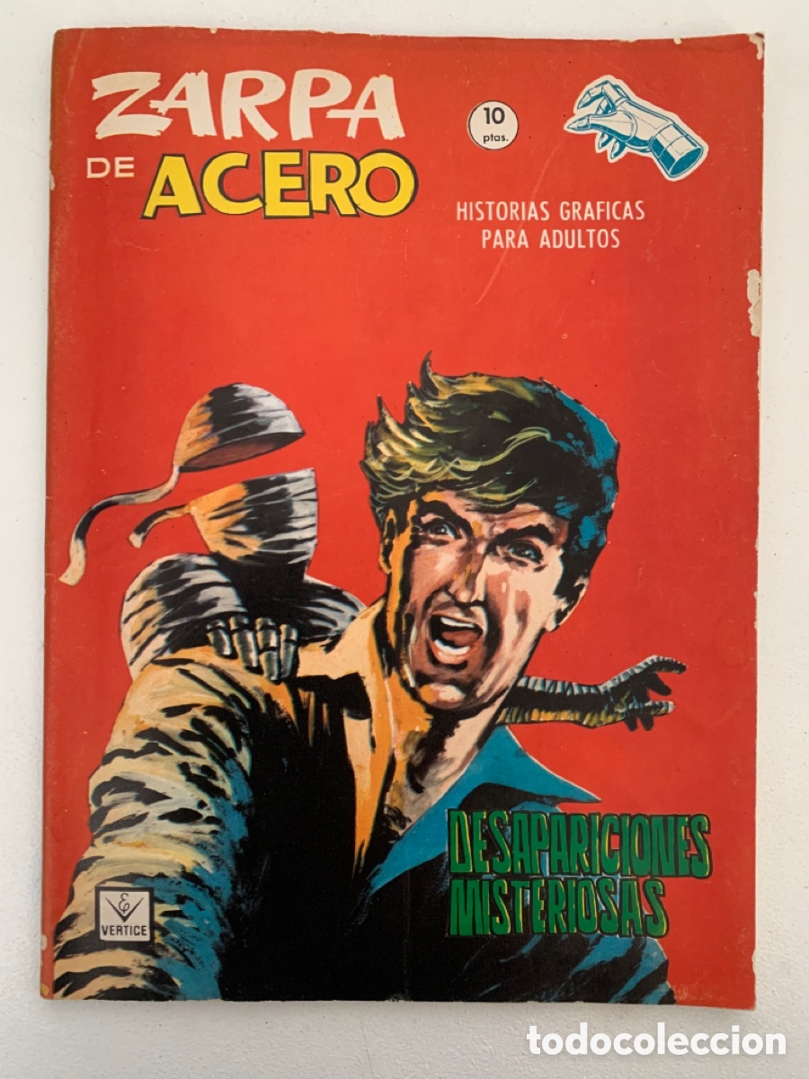 C&oacute;mics: Zarpa de acero n&uacute;mero 22. Desapariciones misteriosas. - Foto 1