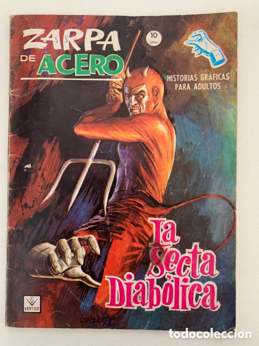 C&oacute;mics: Zarpa de acero n&uacute;mero 26. La secta diab&oacute;lica. - Foto 1