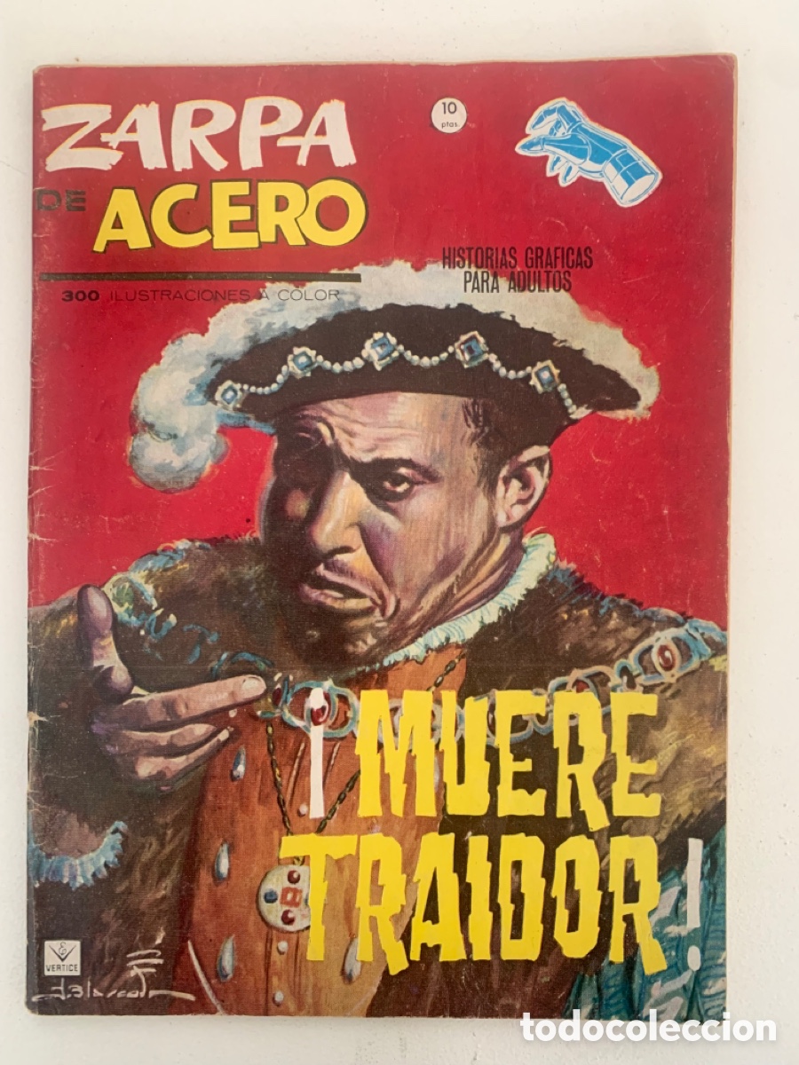 C&oacute;mics: Zarpa de acero n&uacute;mero 12. &iexcl;Muere Traidor! - Foto 1