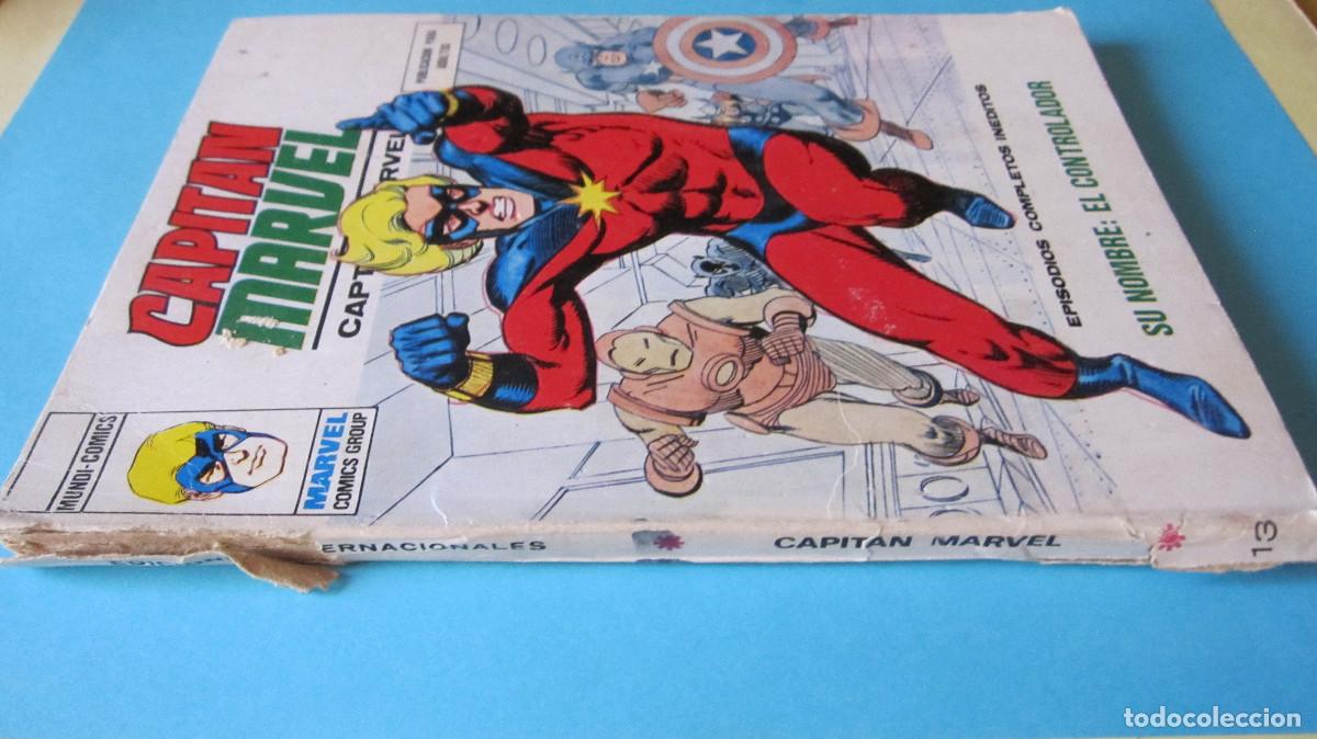 C&oacute;mics: VERTICE CAPITAN MARVEL VOL.1 N 13, EL ULTIMO COMPLETO LOMO DETERIORADO - Foto 2