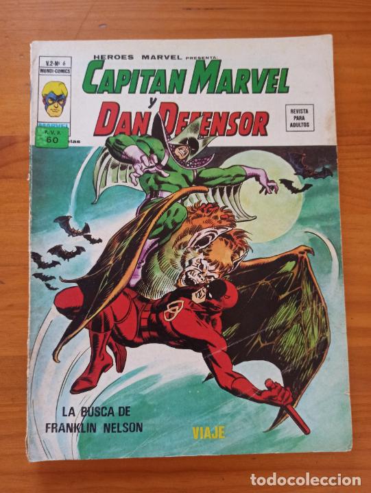 C&oacute;mics: HEROES MARVEL V. 2 N&ordm; 6 - CAPITAN MARVEL Y DAN DEFENSOR - MUNDI-COMICS - VERTICE (IP) - Foto 1
