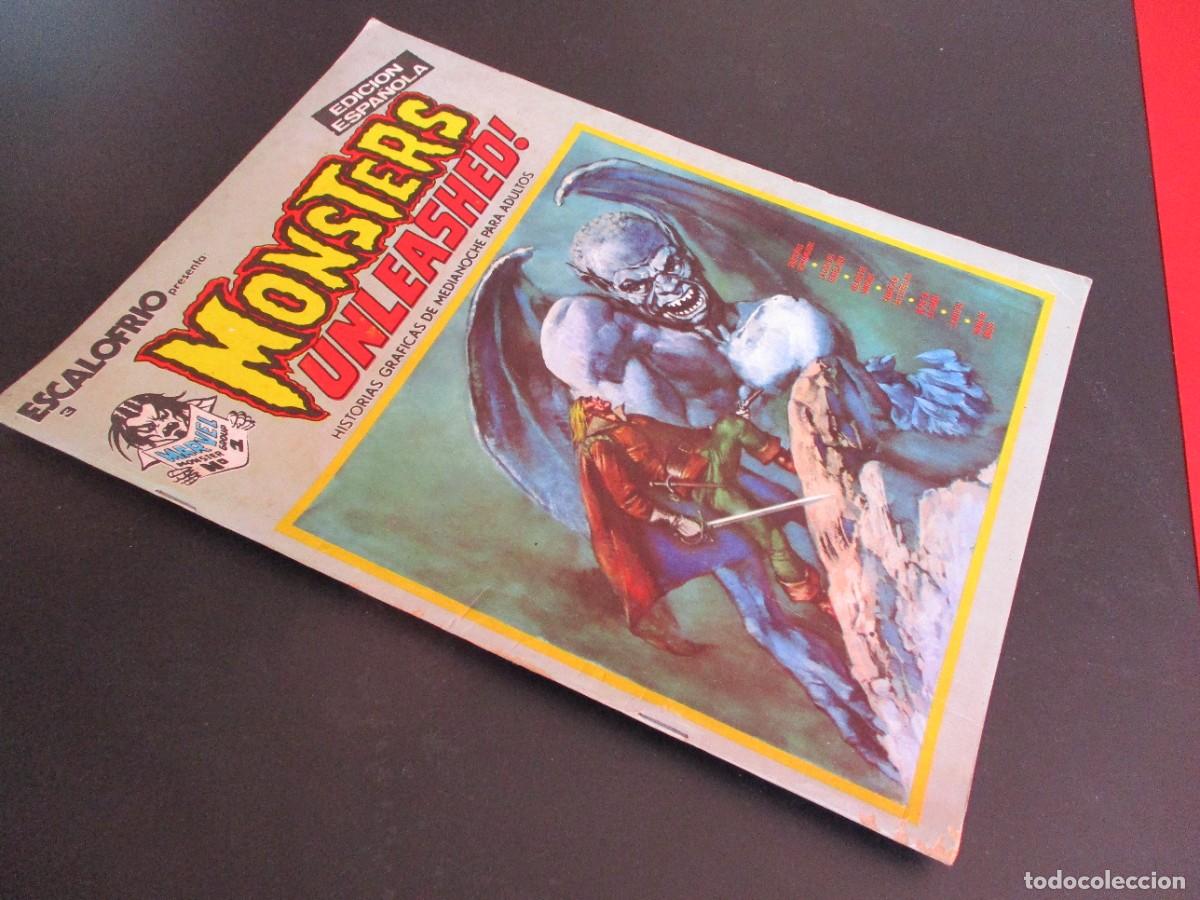 C&oacute;mics: ESCALOFRIO (1973, VERTICE) 3 &middot; 1974 &middot; MONSTERS UNLEASHED! 1 - Foto 2