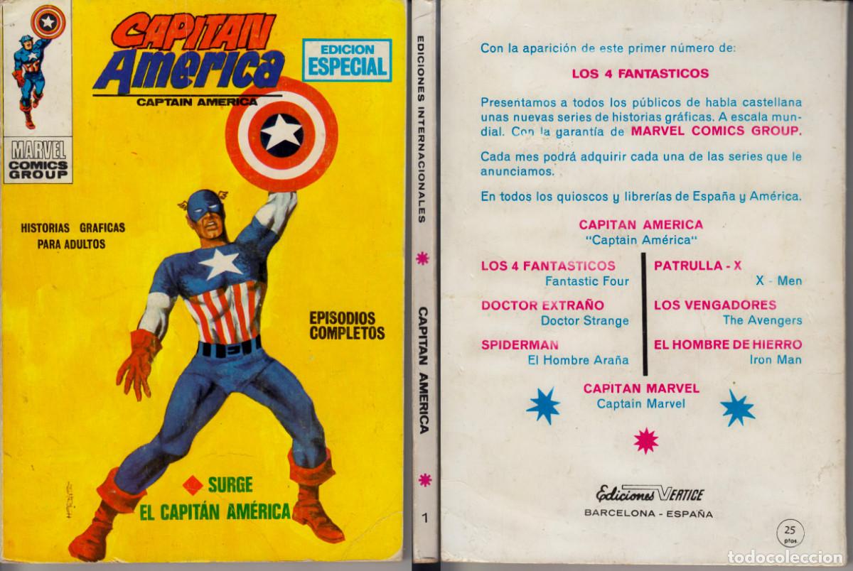 C&oacute;mics: Vertice V1 Capitan America 1 - Foto 1