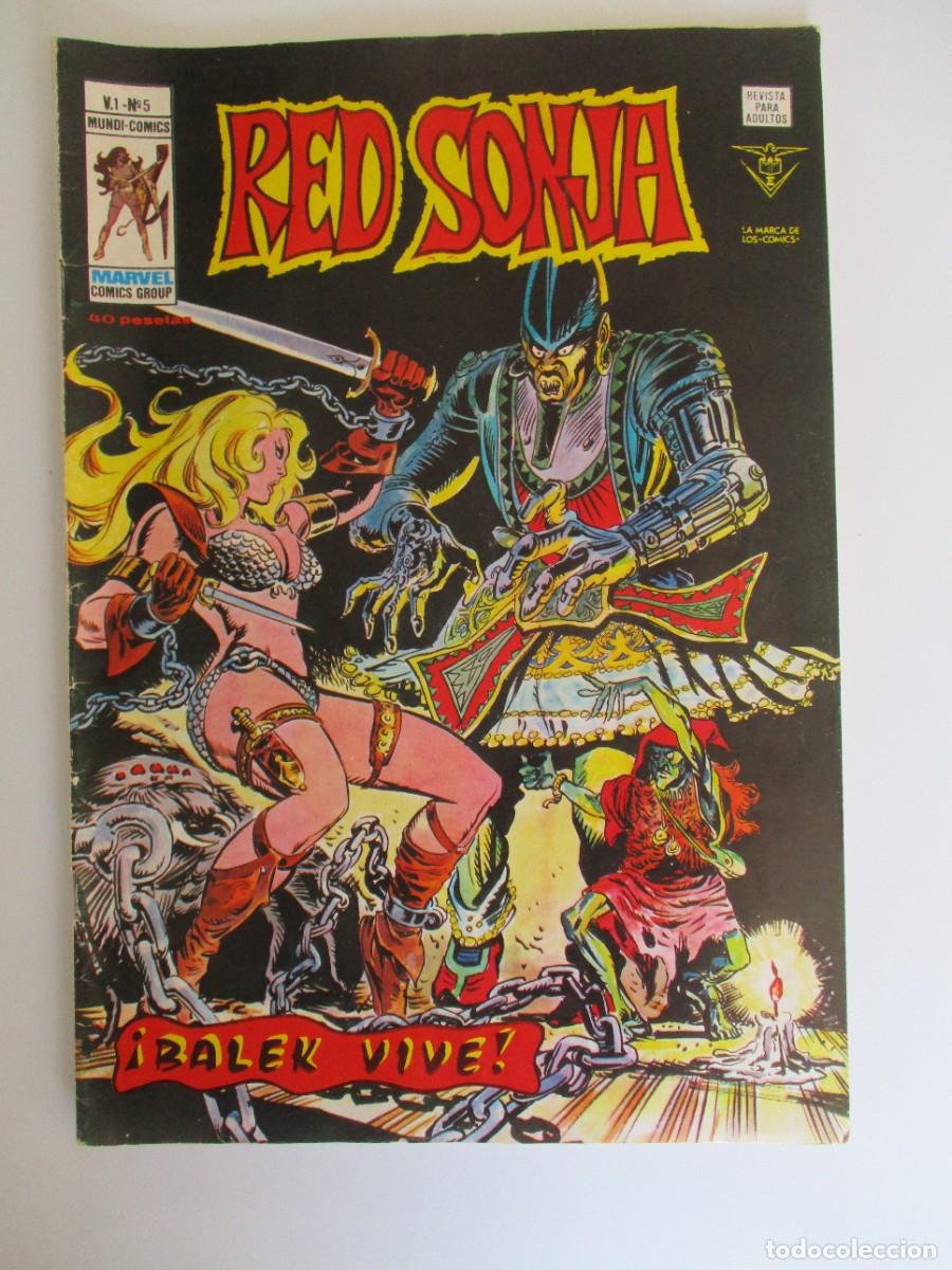 C&oacute;mics: RED SONJA (1978, VERTICE) 5 &middot; 1978 &middot; BALEK VIVE - Foto 1