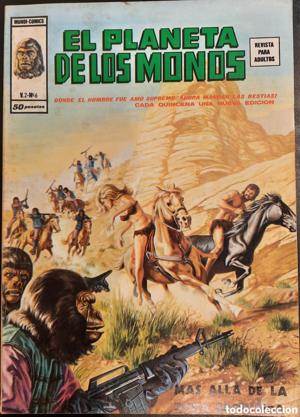 C&oacute;mics: EL PLANETA DE LOS MONOS VOL.2 N&deg;6 - Foto 1