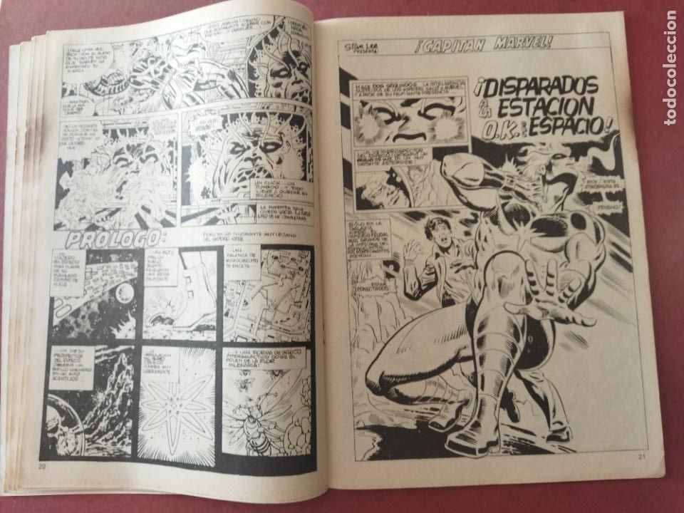 C&oacute;mics: H&Eacute;ROES M&Aacute;RVEL V 2 N&ordm; 46 - CAPIT&Aacute;N MARVEL - - 1979 EDI. V&Eacute;RTICE - Foto 2