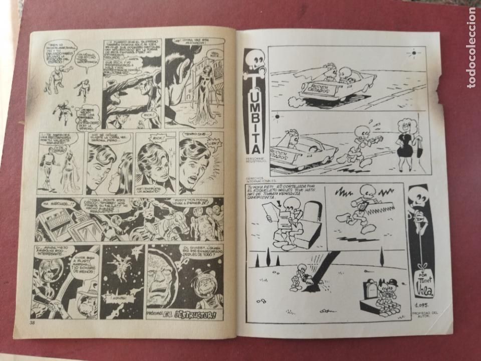 C&oacute;mics: H&Eacute;ROES M&Aacute;RVEL V 2 N&ordm; 46 - CAPIT&Aacute;N MARVEL - - 1979 EDI. V&Eacute;RTICE - Foto 3