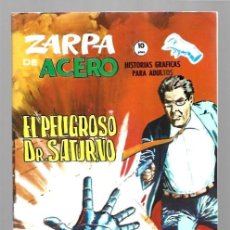Cómics: ZARPA DE ACERO 24: EL PELIGROSO DR. SATURNO, 1965, VERTICE, IMPECABLE