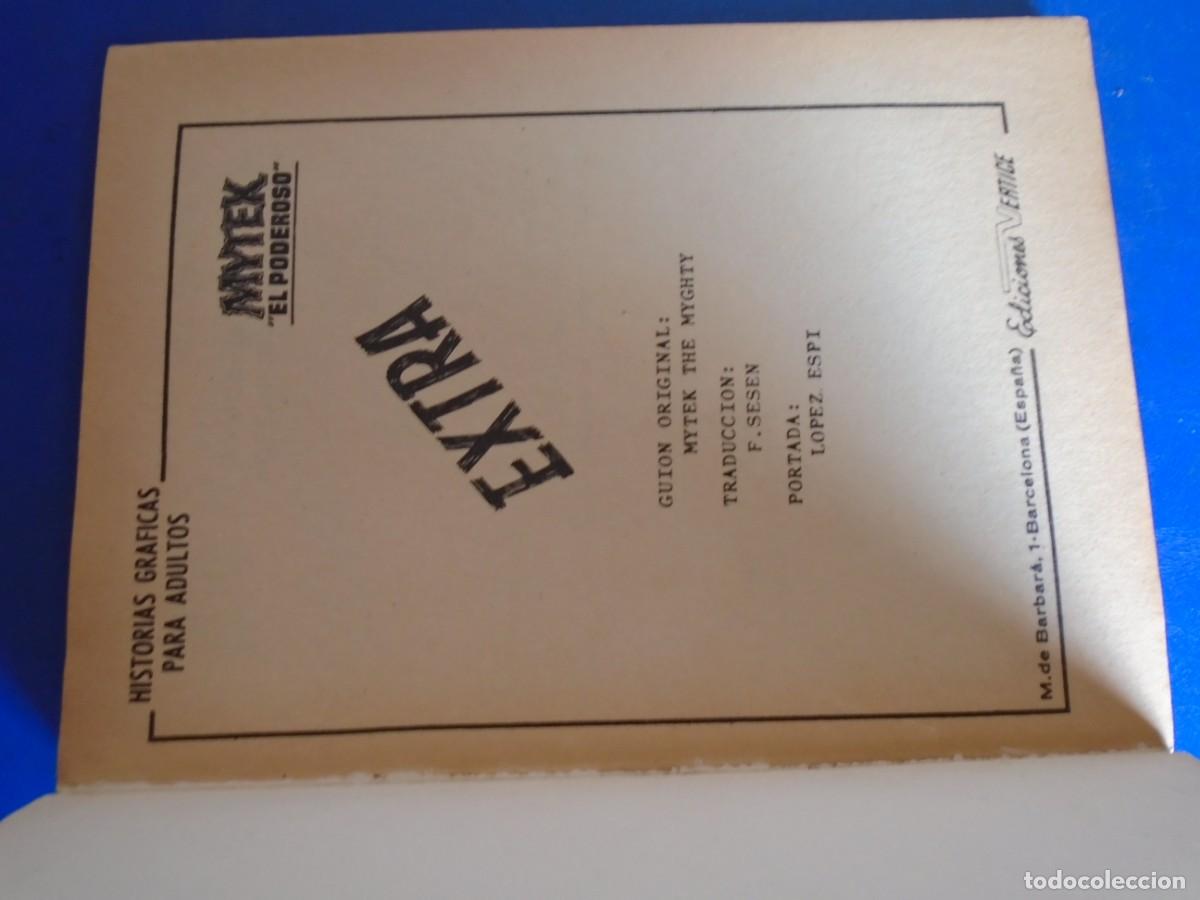 C&oacute;mics: (COM-230407)MYTEX EXTRA EL PODEROSO - VERTICE - N&ordm;12 - 25 PTS. - Foto 3