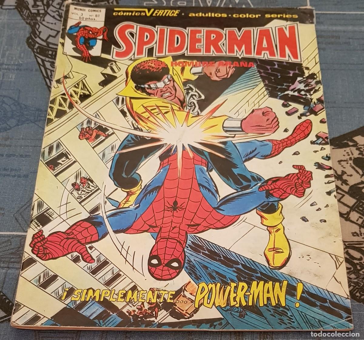 C&oacute;mics: SPIDERMAN n&uacute;mero 61 volumen 3 V&eacute;rtice. - Foto 1