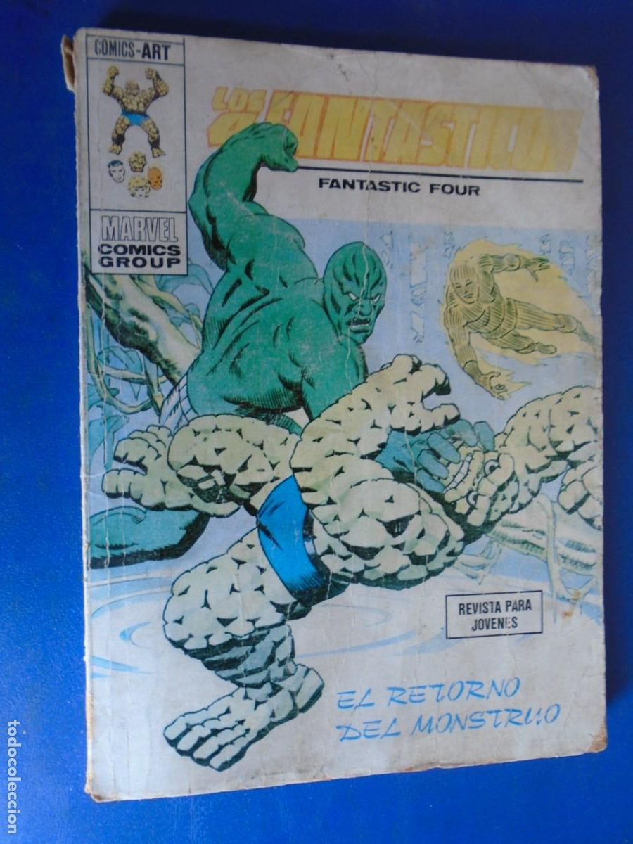 C&oacute;mics: (COM-230548)LOS 4 FANTASTICOS - VERTICE - N&ordm; 62 - 30 PTS. - Foto 1