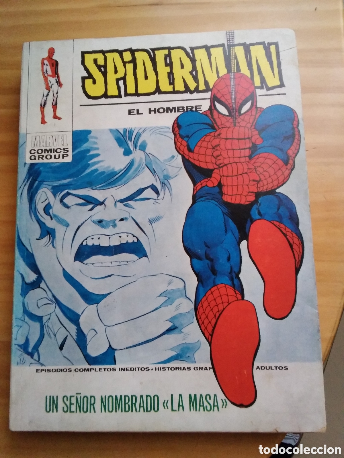 C&oacute;mics: Spiderman comic v&eacute;rtice v-1 n&uacute;mero 53 un se&ntilde;or nombrado &rdquo;la masa&rdquo; - Foto 1