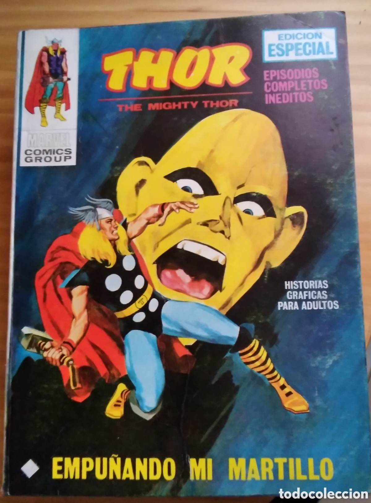 C&oacute;mics: Thor v&eacute;rtice v-1 n&uacute;mero 35 empu&ntilde;ando mi martillo - Foto 1