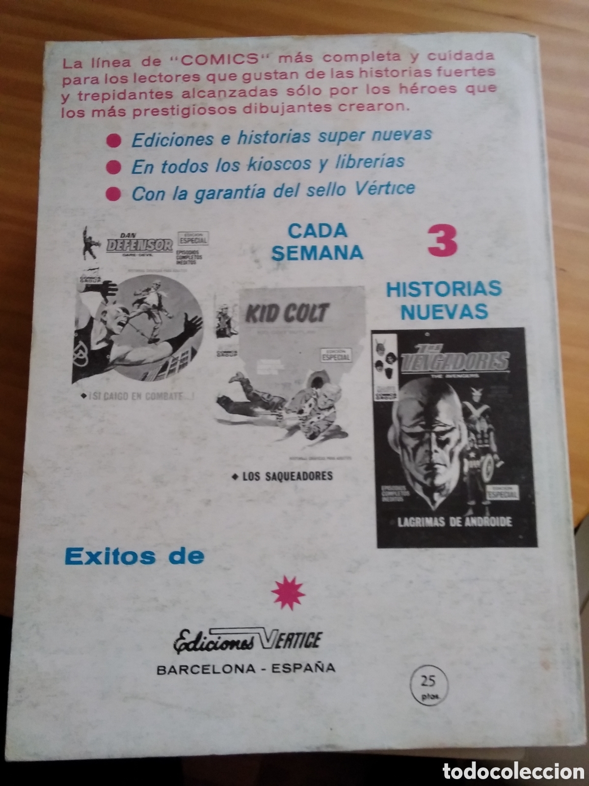 C&oacute;mics: La masa v&eacute;rtice c&oacute;mic v-1 n&uacute;mero 15 noche de muerte - Foto 3